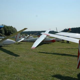 Flugzeugpark - Segelflugzentrum Ottengrüner Heide e.V. in der ErlebnisRegion Fichtelgebirge